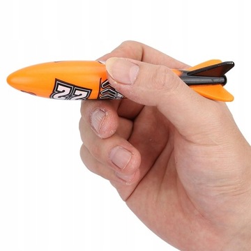 TORPEDO RAKIETA RZUCANE ZABAWK 4 SZT