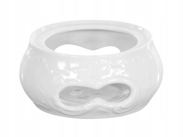 0001 PODGRZEWACZ MAŁY ROCOCO ĆMIELÓW PORCELANA