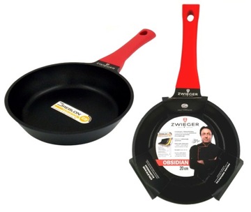 PATELNIA ZWIEGER OBSIDIAN 20 CM INDUKCJA NON STICK