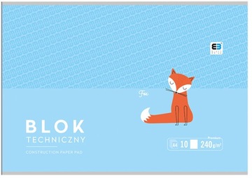 Interdruk Blok techniczny A4 10 240G BB KIDS PAST