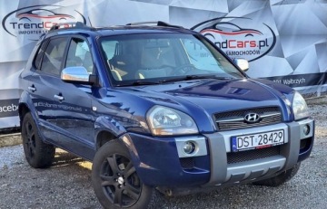 Hyundai Tucson I SUV 2.0 i 16V 141KM 2004 Hyundai Tucson 2.0 141 KM Gaz Klima bezwypadkowy Zarejestrowany 2.0 141KM