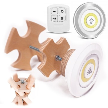 Stabilizator + LAMPKA PILOT do TIPI TEEPEE WIGWAM
