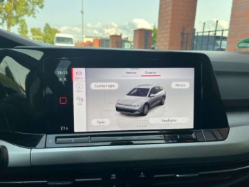 Volkswagen Golf VIII Variant 2.0 TDI 115KM 2021 Volkswagen Golf 2.0 diesel 116 KM FULL LED zarej w PL ksiazka serwis, zdjęcie 13