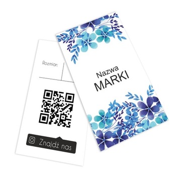 ЭТИКЕТКИ, ВЕШИНКИ ДЛЯ ОДЕЖДЫ, петлицы, 1000 шт.