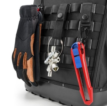 Строительный рюкзак, сумка для инструментов, пустая X18 Knipex 00 21 50 LE