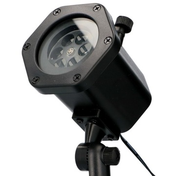 ЛАЗЕРНЫЙ проектор + рождественский светодиодный прожектор ПРОЕКТОР 12 КАРТ 6 Вт 48 УЗОРОВ