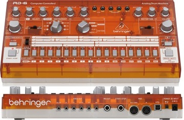 Behringer TD-3-SB Syntezator linii basowej czerwon