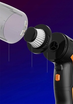 АВТОМОБИЛЬНЫЙ ПЫЛЕСОС 4В1 с воздушным насосом