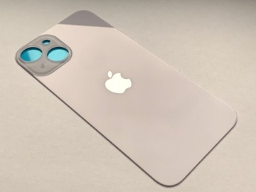 iPhone 14 Tylna Klapka Fioletowa Big Hole Taśma