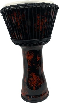 KG Djembe ESPPVC10-MR Abstrakt Red