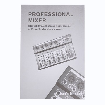 7-канальный Bluetooth-микшер USB-консоль