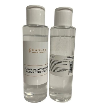 Gliceryna 99,5 % naturalna 100 ml+glikol propylenowy min.99%+gratis