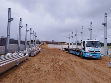 Металлическая конструкция производственно-складского цеха