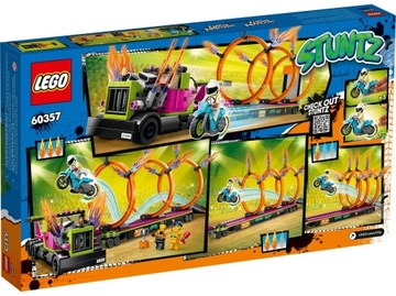 LEGO CITY 60357 ГРУЗОВИК-ТРЮК И ПОЖАРНЫЕ КОЛЬЦА
