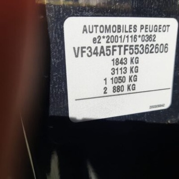 Peugeot 308 I Hatchback 5d 1.6 VTi 120KM 2009 Peugeot 308 1.6 benzyna, NOWE CZĘŚCI!!, zdjęcie 10