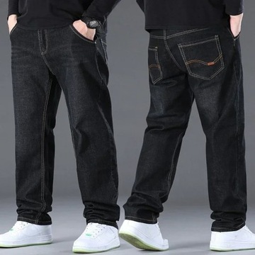 2 Pcs/set Men's Jeans Pants Big Size 48 50 Large S