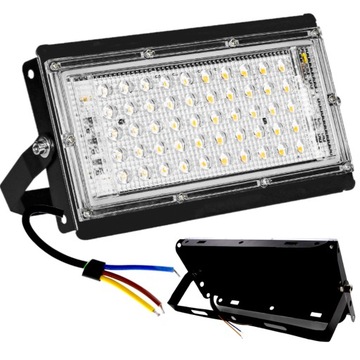 HALOGEN LAMPA LED 50W NAŚWIETLACZ REFLEKTOR 4500lm