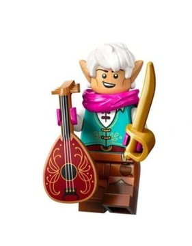 LEGO 71047 Minifigurki Dungeons and Dragons Półelf Bard #9
