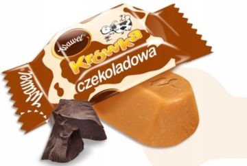 Wawel Cukierki Krówka Mleczna Słony Karmel Czekoladowa Mix 0,5 кг помадка