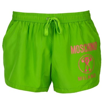 MOSCHINO luksusowe włoskie szorty kąpielowe MILANO roz.M