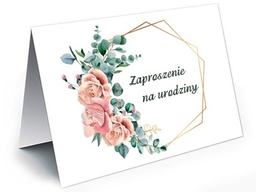 Zaproszenia na urodziny 18 30 40 50 60 70 ogólne