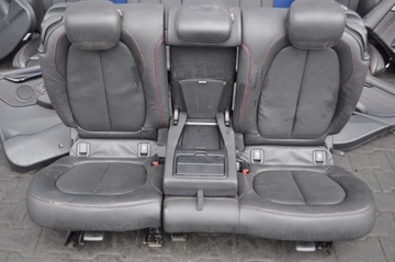BMW 2 F46 GRANÁT TOURER SEDADLA POHOVKA BOKY KŮŽE
