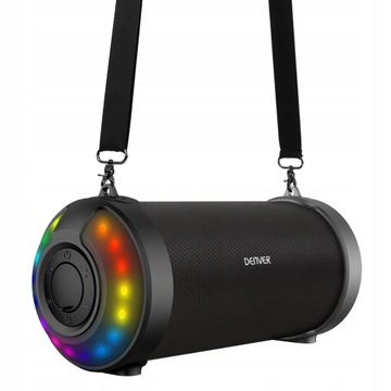 DENVER GŁOŚNIK PRZENOŚNY BTG-212 USB AUX LED BT