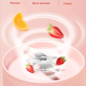 Портативный беспроводной электрический блендер, соковыжималка, экстрактор свежего сока, миксер