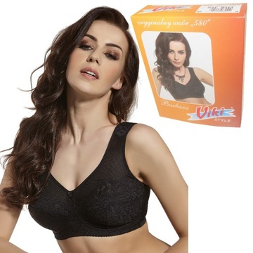 VIKI 580 biustonosz BARBARA miękki duże rozmiary
