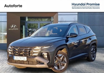 Hyundai Tucson IV SUV Facelifting 1.6 T-GDI 48V 160KM 2025 Hyundai Tucson 1.6 T-GDI 160KM Smart Led automat.DCT 8 tys km dealer H
