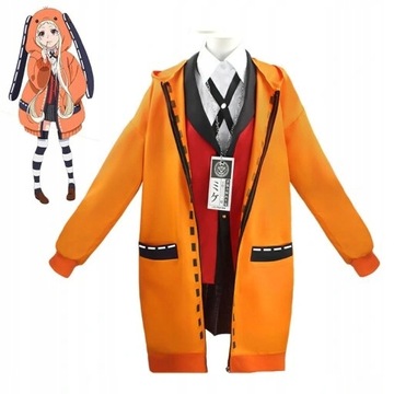 Zestaw Kostium Yomozuki Runa Kakegurui Cosplay