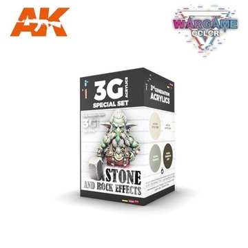 AK INTERACTIVE - AK1074 Набор Wargame - STONE AND ROCK