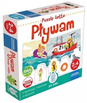Fajna GRA ROZWIJAJĄCA ROZGRYWKA dla DZIECI Gra Pływam CIEKAWA Granna Super