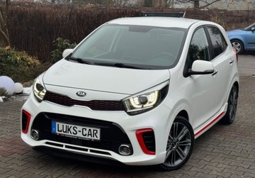 Kia Picanto III Hatchback 5d 1.2 DOHC 84KM 2017 Kia Picanto 1.2 86KM GT Key-less Kamera Navi Led Klima Bezwypadkowy Serwis