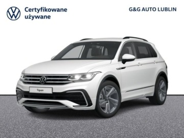 Volkswagen Tiguan II SUV Facelifting 2.0 TDI 150KM 2022 Volkswagen Tiguan FV23 Matrix LED 2 kpl Alu Pakiet Premium Ambiente 1