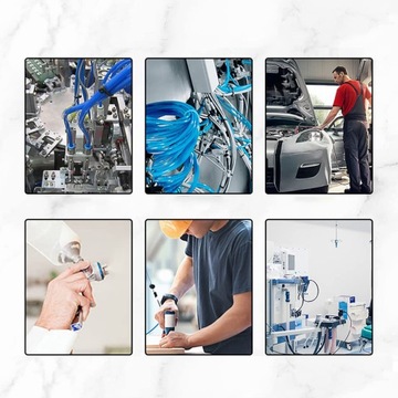 ПРЯМОЙ ВСТАВНОЙ ПНЕВМАТИЧЕСКИЙ РАЗЪЕМ БЫСТРОСОЕДИНИТЕЛЬ TIR 4–12 ММ НАБОР ИЗ 60 ШТ.