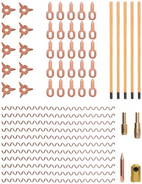 Пистолет для точечной сварки листового металла, набор 86 элементов.