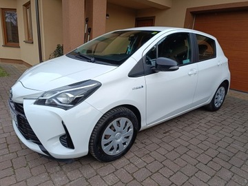 Toyota Yaris III Hatchback 5d Facelifting 2017 1.5 Dual VVT-iE 111KM 2019 TOYOTA YARIS 1.5 HYBRYDA 119tyś km JAK NOWA Po serwisie 02.2024