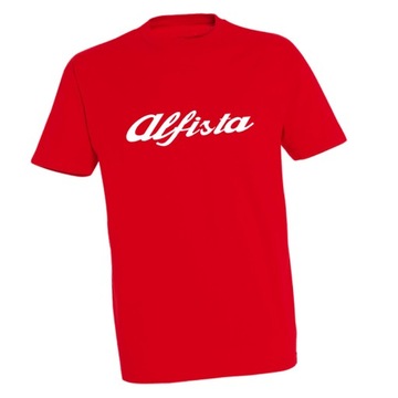 Koszulka Alfa Romeo ALFISTA t-shirt premium miękka bawełna 190g