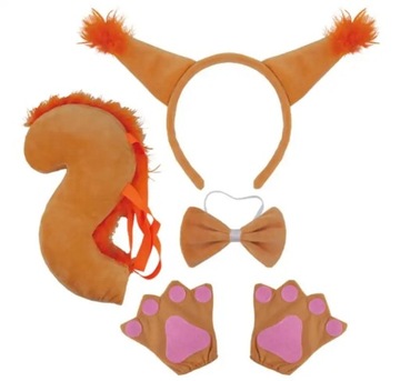 БЕЛКА ВЫДАЮЩАЯСЯ БЕЛИЧЬЯ ЮБКА ХВОСТНЫЕ НОГИ DISPOSSIEM CARNIVAL PM BALL