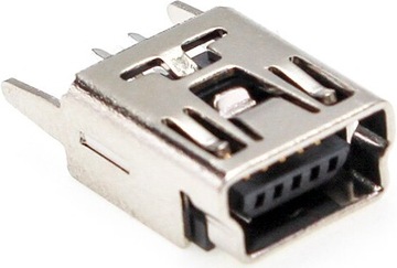 РАЗЪЕМ MINI USB 5pin ВЕРТИКАЛЬНЫЙ MANTA И ДРУГИЕ