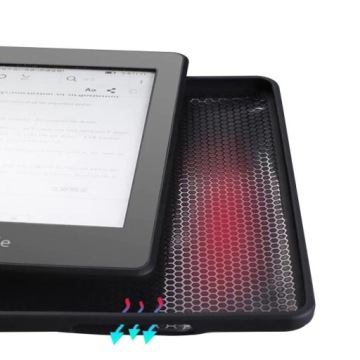 Чехол для Kindle Paperwhite 5, силиконовая задняя часть, темно-синий