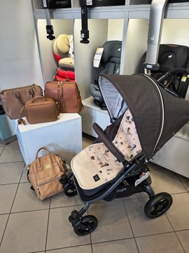 Valco Wózek SNAP 4 tailor made charcoal + przykrycie