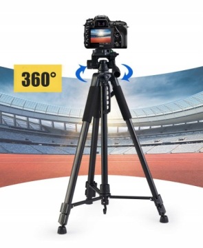 ЧЕРНЫЙ ФОТОГРАФИЧЕСКИЙ ШТАТИВ MOZOS SF-PRO С ДЕРЖАТЕЛЕМ ДЛЯ ТЕЛЕФОНА ПРЕМИУМ YT