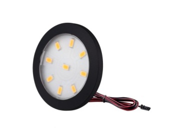 LED EYEL XL ЧЕРНЫЙ 3ВТ НЕЙТРАЛЬНАЯ ORBIT-XL-CZ-40K-01W