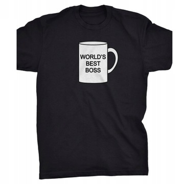 World's Best Boss Koszulka The Office Kubek Biuro r. 3XL