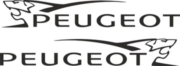 naklejka Peugeot na bok