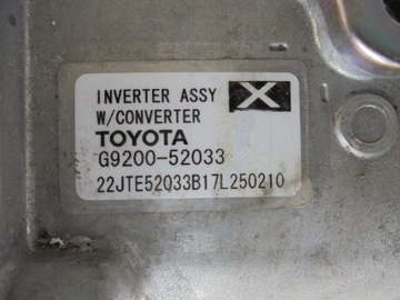 YARIS III ГИБРИДНЫЙ ПРЕОБРАЗОВАТЕЛЬ ИНВЕРТОР ИНВЕРТОР