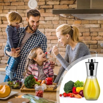 МАСЛО, УКСУС, РАСПЫЛИТЕЛЬ ДЛЯ ОЛИВОК, ДОЗАТОР ИЗ ИНОКС-СТЕКЛА