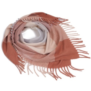 Женский клетчатый шарф, женские шарфы